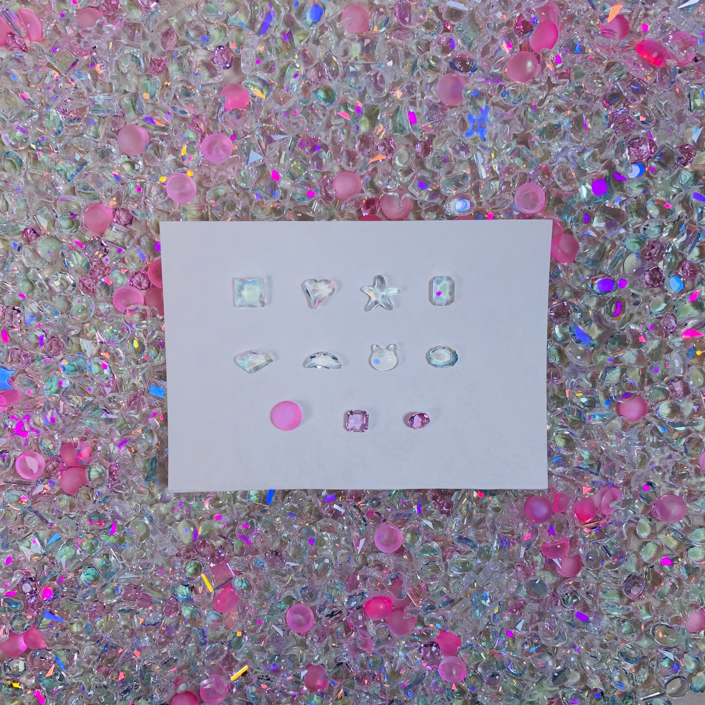 【K15】Peach Blossom K9 Crystal Mix