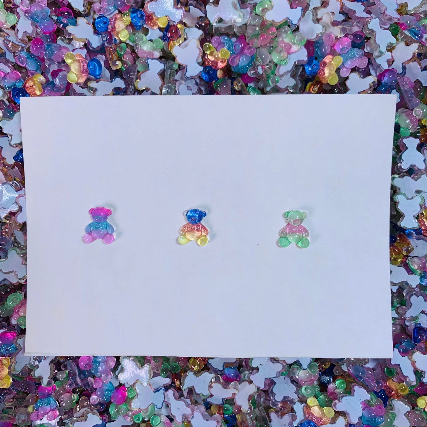 【B23】Rainbow Bear Resin Mix