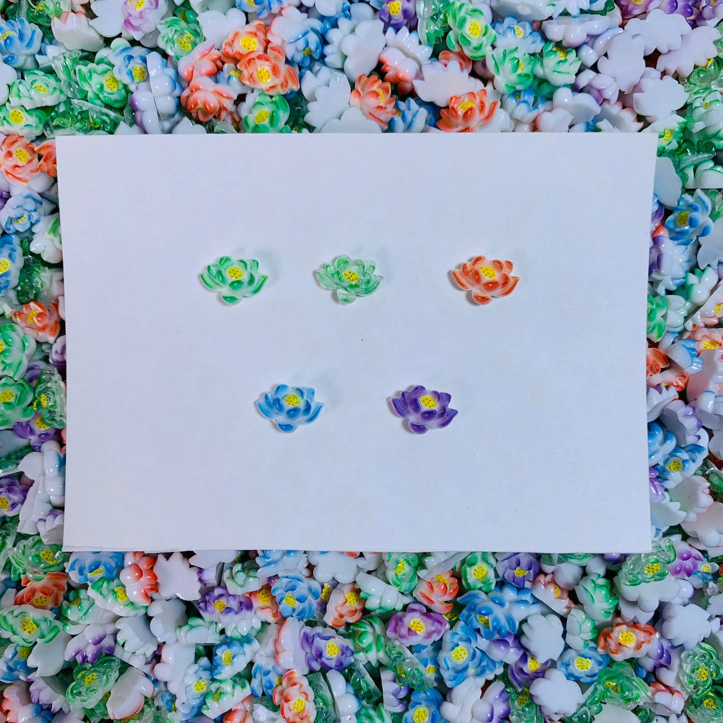 【B6】Water Lilies Resin Mix