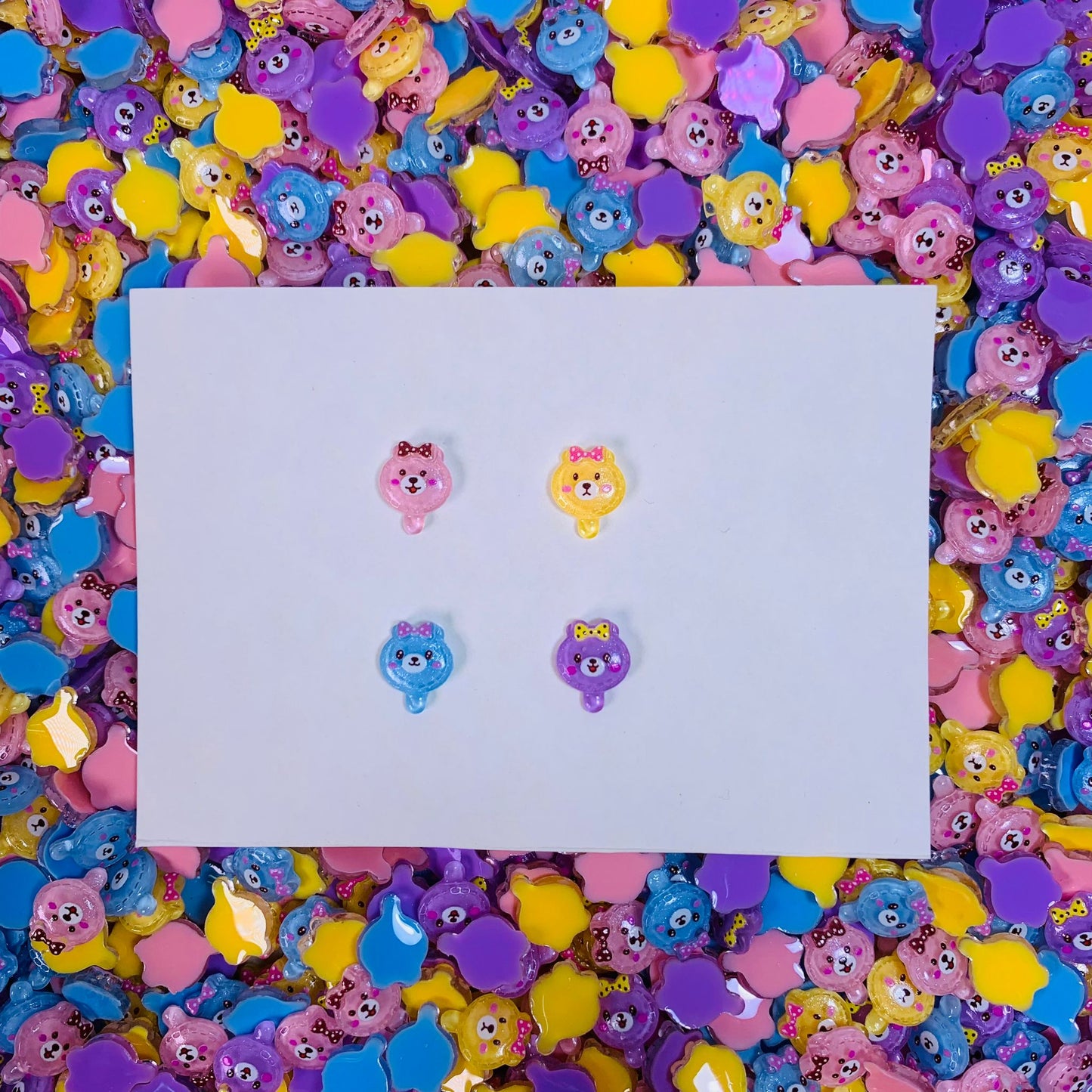 【B17】Ice Cream Bear Resin Mix