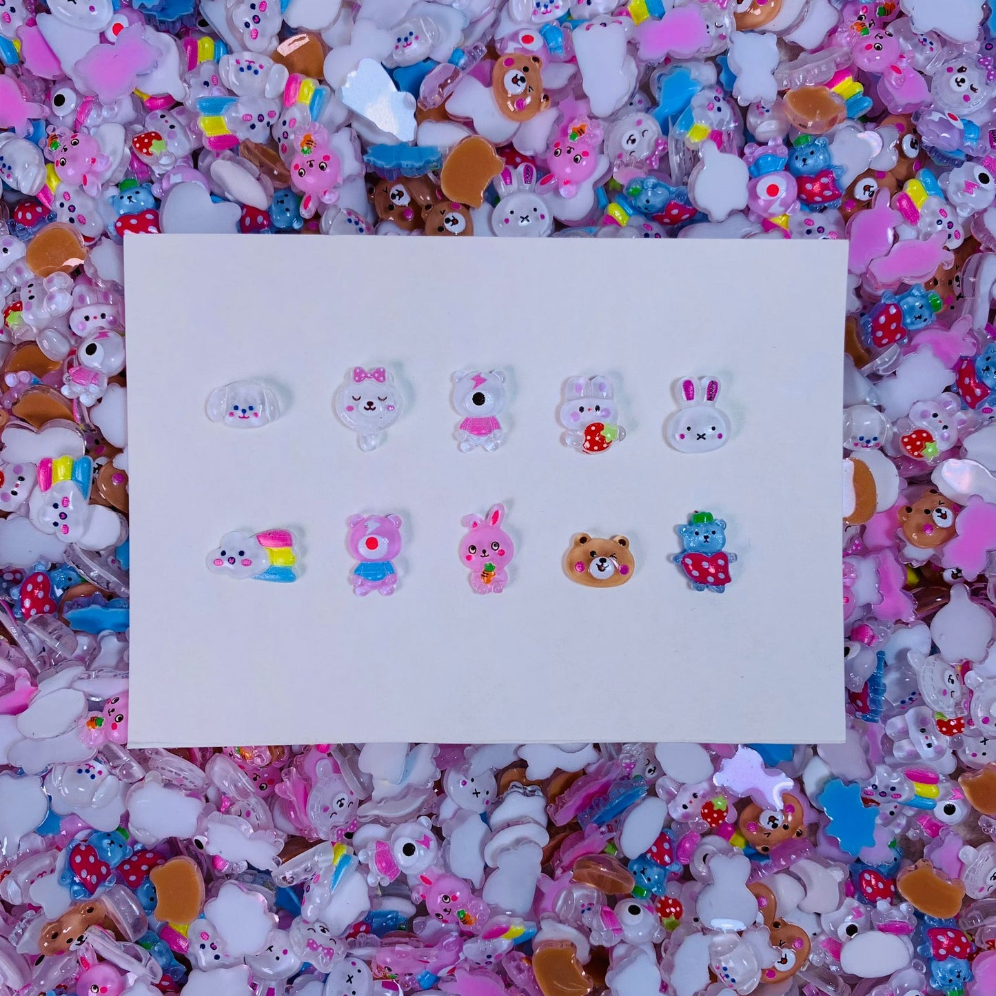 【B11】Bunnybear World Resin Mix