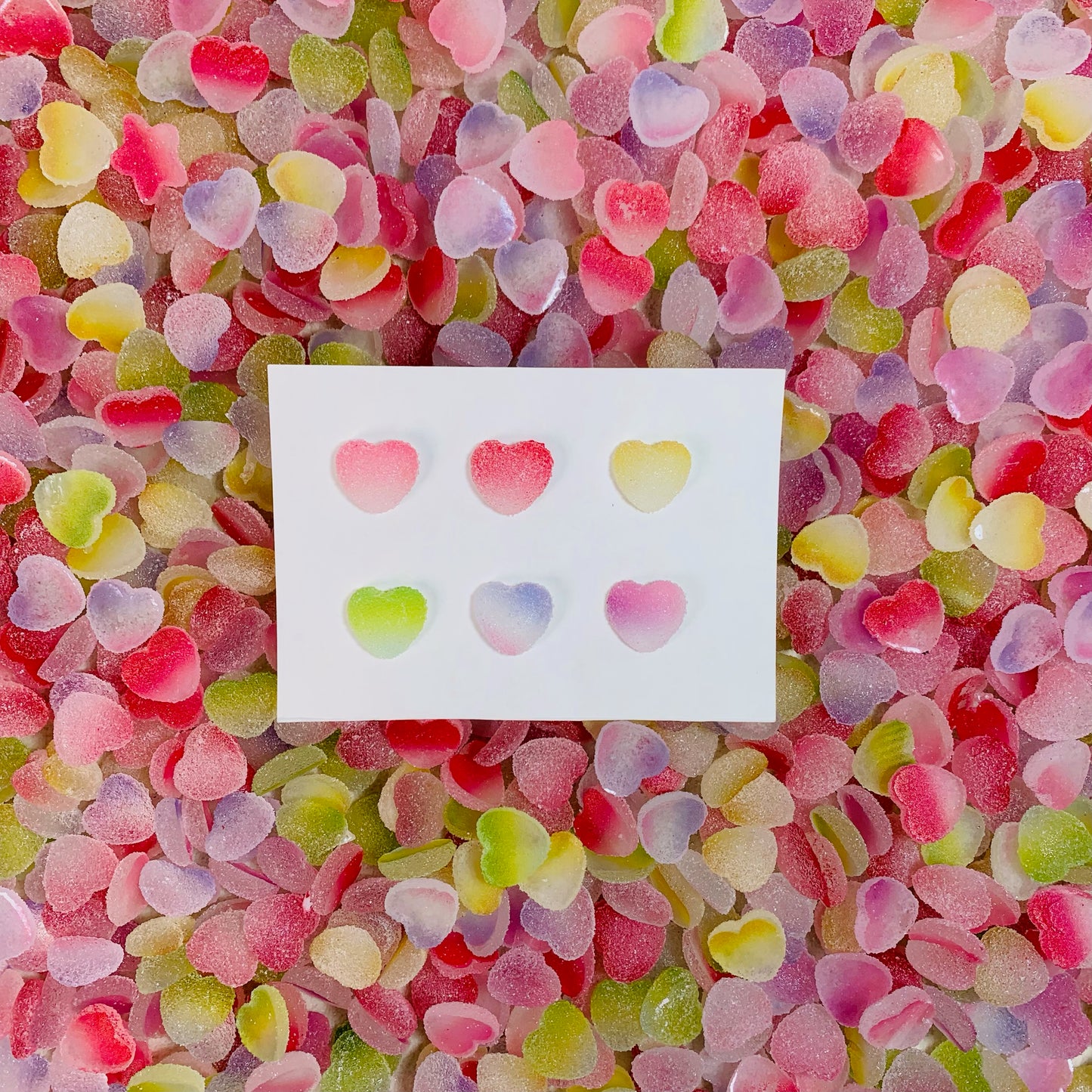 【G5】Large Size Gummy Heart Shape Mix