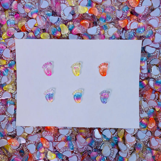 【B2】Color Foot Print Resin Mix